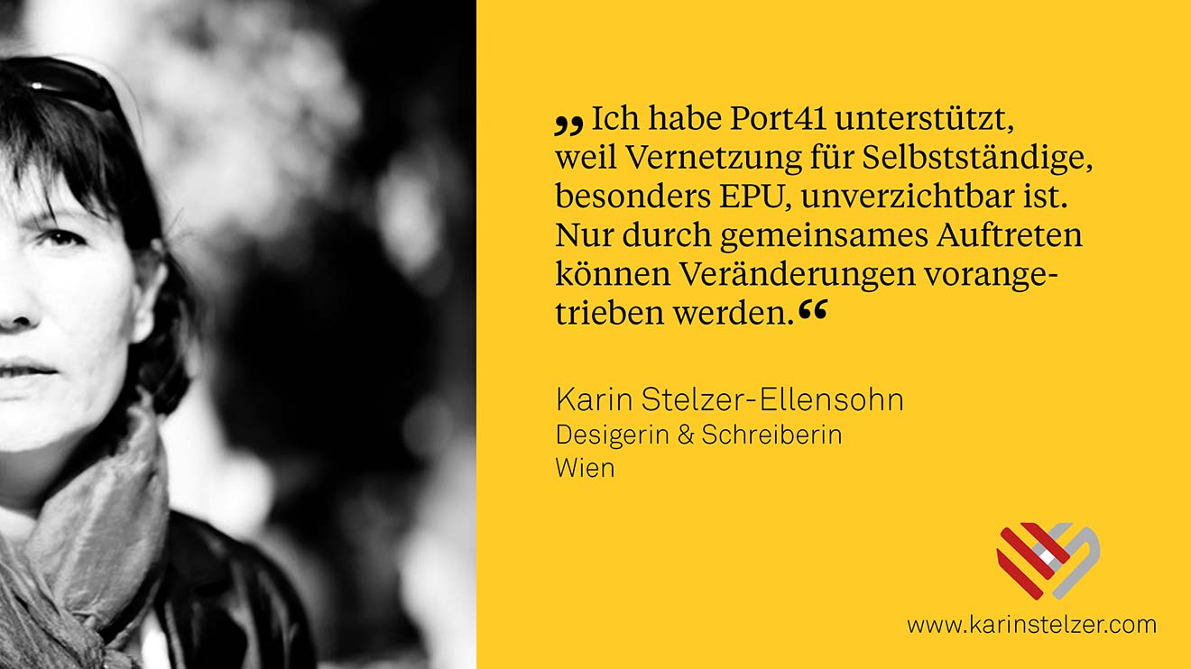 Karin Stelzer Ellenson, Designerin & Schreiberin